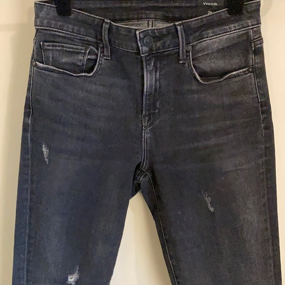 *DONATED* VINCE | Grey Distressed Skinny Jeans - Picture 10 of 16